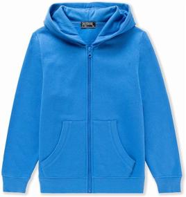 img 4 attached to 👕 DOTDOG Unisex Brushed Fleece Sweatshirt: Stylish Boys' Fashion Hoodies & Sweatshirts