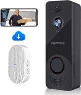 upgrade your home security with chwares 2022 wireless video doorbell camera with chime logo