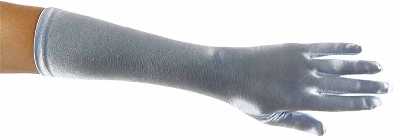 showstopper shiny satin length gloves girls' accessories via special occasion gloves 로고
