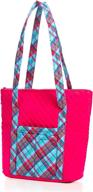 👜 blue women's small cotton tote bag - top-handle bags for women's handbags & wallets logo