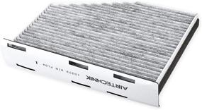 img 3 attached to 🚗 AirTechnik CF10373 Activated Carbon Cabin Air Filter (2 Pack) - Compatible with Audi A3/A3 Quattro, Q3/TT Quattro/VW Beetle, Caddy III, CC, Tiguan, EOS, Golf, GTI, Jetta, Passat, R32, Rabbit