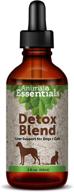 🐾 animal essentials detox/allergy blend 2 oz: natural support for pet detoxification and allergy relief logo