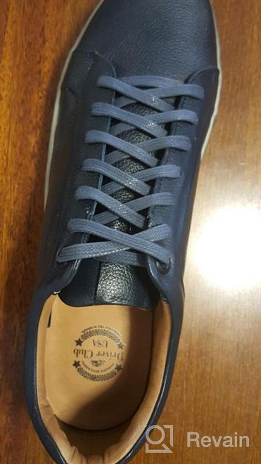 img 1 attached to Men's Fashion Sneakers: Leather Francisco Shoes by Driver Club USA review by Lamar Hopkins