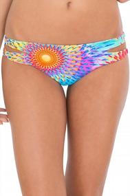 img 2 attached to Luli Fama Womens Zig Zag Bikini