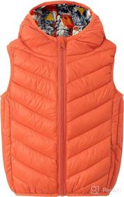 img 4 attached to Hooded Puffer Lightweight Sleeveless Outwear Apparel & Accessories Baby Boys for Clothing