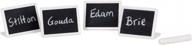 one size black/white circ chalkboard cheese markers by torre & tagus - perfect for entertaining and organizing logo