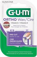 🦷 gum orthodontic wax enriched with vitamin e - set of 4 logo
