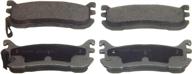 🔥 wagner thermoquiet pd636 ceramic disc brake pads: enhancing performance and safety логотип