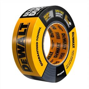 img 3 attached to DEWALT Ultra-Tough Black Duct Tape: Strong And Durable, 1 Roll, 1.88 In X 30 Yd