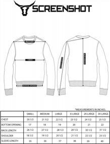 img 1 attached to Mens Active Fashion Crew Neck Sweatshirt Top With Urban NYC Graffiti Hip Hop Design