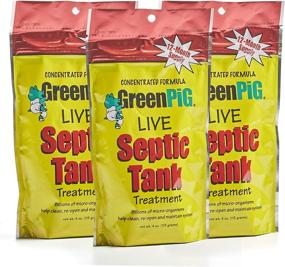 img 4 attached to 🐷 Green Pig 54A Live Tank Treatment – Powerful and Dissolvable Flush for Septic Waste Breakdown, Helps Prevent Backups, Consumer Strength – Pack of 12