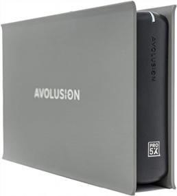 img 4 attached to 🎮 Avolusion PRO-5X Серия 4 ТБ Внешний игровой жесткий диск USB 3.0, совместимый с PS4 Original, Slim и Pro (серый)