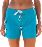 🩳 maui rippers women's stretch boardshorts – women's clothing collection for swimsuits & cover-ups logo