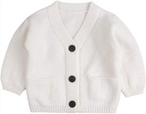 img 4 attached to Warm And Comfortable Baby Boy Cardigans For Fall And Winter
