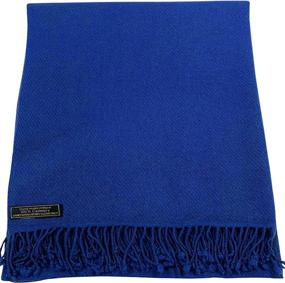 img 3 attached to Women's Accessories: 100% Cashmere Shawl from Nepal for Scarves & Wraps