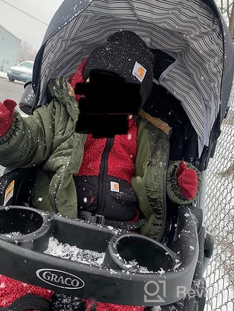img 1 attached to 🧥 Boys' Clothing Sherpa Toddler Heavyweight Winter Jacket review by Phillip Ellis