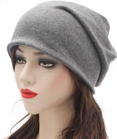 img 2 attached to Stay Cozy And Stylish With ZLYC Winter Slouchy Beanie Hats For Women And Men