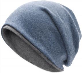 img 4 attached to Stay Cozy And Stylish With ZLYC Winter Slouchy Beanie Hats For Women And Men