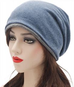 img 3 attached to Stay Cozy And Stylish With ZLYC Winter Slouchy Beanie Hats For Women And Men