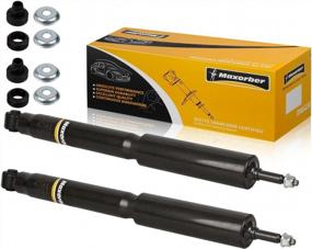 img 4 attached to Maxorber Rear Shock Absorber Set For Mustang 1994-2004 (Compatible With 344433 5968) - Improve Your Ride With Quality Struts And Dampers