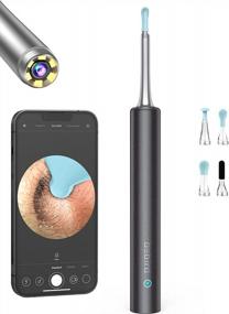 img 4 attached to Очистите уши с помощью беспроводной камеры BEBIRD для удаления ушной серы в высоком разрешении (HD) со светодиодной подсветкой для iPhone, iPad и Android