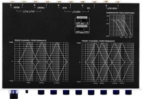 img 1 attached to 🎛️ BOSS Audio AVA1210 – 7 Band Car Equalizer with Gold-Plated Front Rear and Subwoofer Outputs - Advanced Sound System