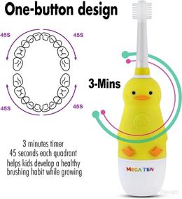 img 1 attached to Brilliant Electric Toothbrush Characters Flashing