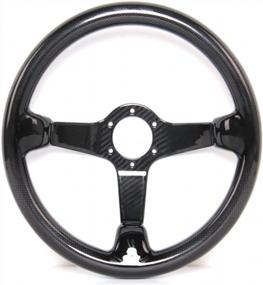 img 4 attached to Carbon Fiber Racing Steering Wheel By Hiwowsport