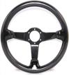 carbon fiber racing steering wheel by hiwowsport logo