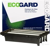 ecogard xa10498 premium engine air filter | honda cr-v 1.5l 2017-2021, civic 1.5l 2016-2021 логотип