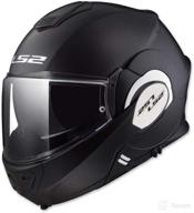 ls2 helmets modular valiant helmet - matte black, 3x-large: ultimate comfort and versatility logo