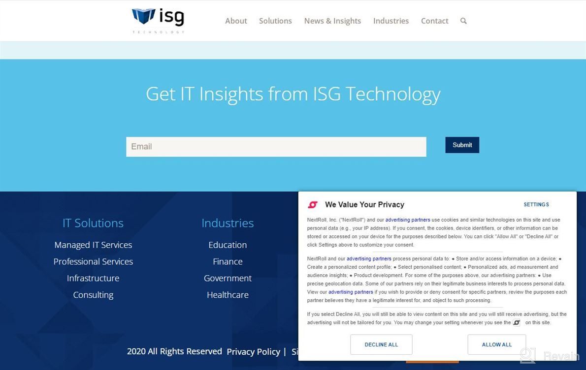 img 1 attached to ISG Technology, LLC review by Logan Broadnax