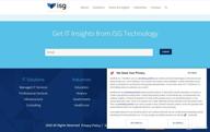 img 1 attached to ISG Technology, LLC review by Logan Broadnax