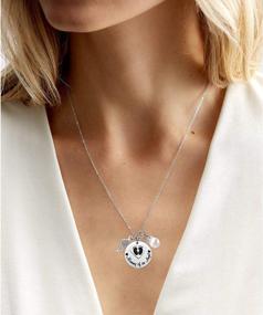 img 1 attached to Ожерелье LParkin Sympathy Wing - подарок на память для матерей, справляющихся с выкидышем и потерей ангелочка