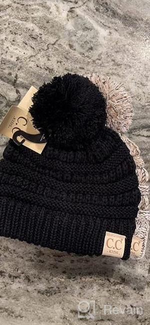 img 1 attached to 🧒 H6847 Winter Slouchy Toddler Beanie: Boys' Hats & Caps Accessories review by David Jenkins