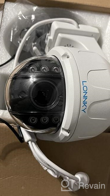 img 1 attached to Efficient Security Surveillance With LONNKY 5MP PTZ IP Camera: 5X Optical Zoom, Auto-Tracking, 2 Way Audio, Human Motion Detection, IP66 Waterproof, And Gift 64G SD Card. review by Tim Nicholas