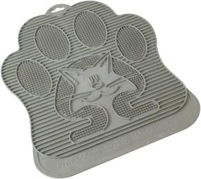 img 1 attached to Omega Paw Paw Cleaning Litter Mat