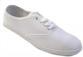 img 4 attached to Step Up Your Style Game With 18 Vibrant Shades Of Canvas Shoes For Women
