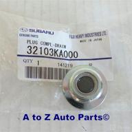 🔧 authentic subaru magnetic drain plug: pn#32103ka000 sti wrx forester impreza - top quality oem logo