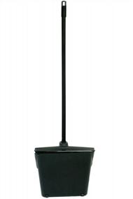 img 1 attached to Janico 1088 Hooded Dustpan - Automatically Closes, Swing Hopper & Aluminum Handle