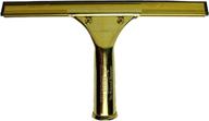 🪞 ettore brass squeegee, 10-inch: professional window cleaning tool with superior performance логотип