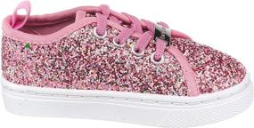 img 3 attached to 👟 Glitter Sneakers Trainers for Girls - 26 Accessories Girls' Shoes