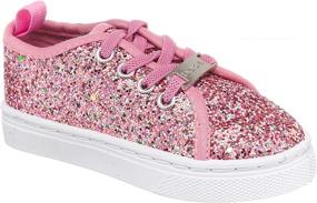 img 4 attached to 👟 Glitter Sneakers Trainers for Girls - 26 Accessories Girls' Shoes