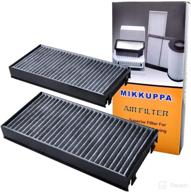 mikkuppa kt079 cabin air filter - for 2007-2017 bmw x5 logo