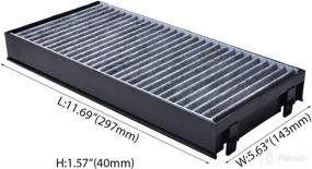 img 3 attached to MIKKUPPA KT079 Cabin Air Filter - For 2007-2017 BMW X5