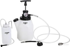 img 4 attached to ARES 18036-3L Manual Brake Fluid Pressure Bleeder - Facilitates Rapid and Effortless Brake Fluid Changes 🔧 - Convenient Single-Person Manual Pump Operation - Compatibly Utilize with 18034 Universal Adapter and 18038, 18046 Adapter Kits