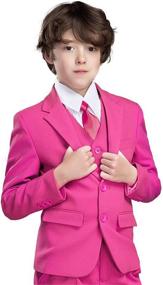 img 3 attached to 👔 Yanlu Boys' Formal Dresswear Tuxedos - Suits & Sport Coats for Special Occasions