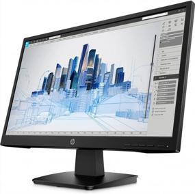 img 2 attached to 🖥️ HP Business Anti Glare Onscreen Standard 21.5" Monitor- P22Va G4. Wall Mountable, High Performance, Anti-Glare Coating
