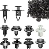 🔩 100 pieces of plastic car body clips & pins assortment for most vehicles, bumper & fender fasteners, car clip screw rivets" логотип