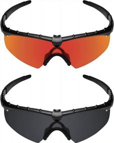 img 3 attached to Galvanic Replacement Lenses For Oakley Si M Frame 2.0 Sunglasses - Multiple Choices
